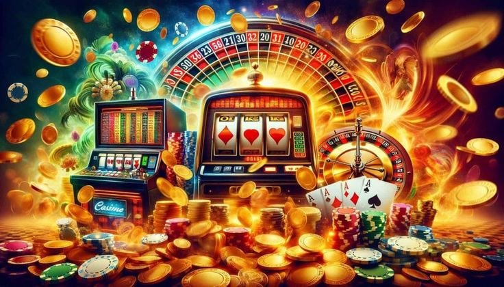 Slot online populer di olx4d dengan tema neon ungu